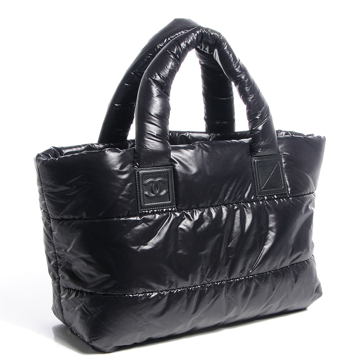 Chanel Nylon Coco Cocoon Medium Reversible Tote Red Black 4 of 8