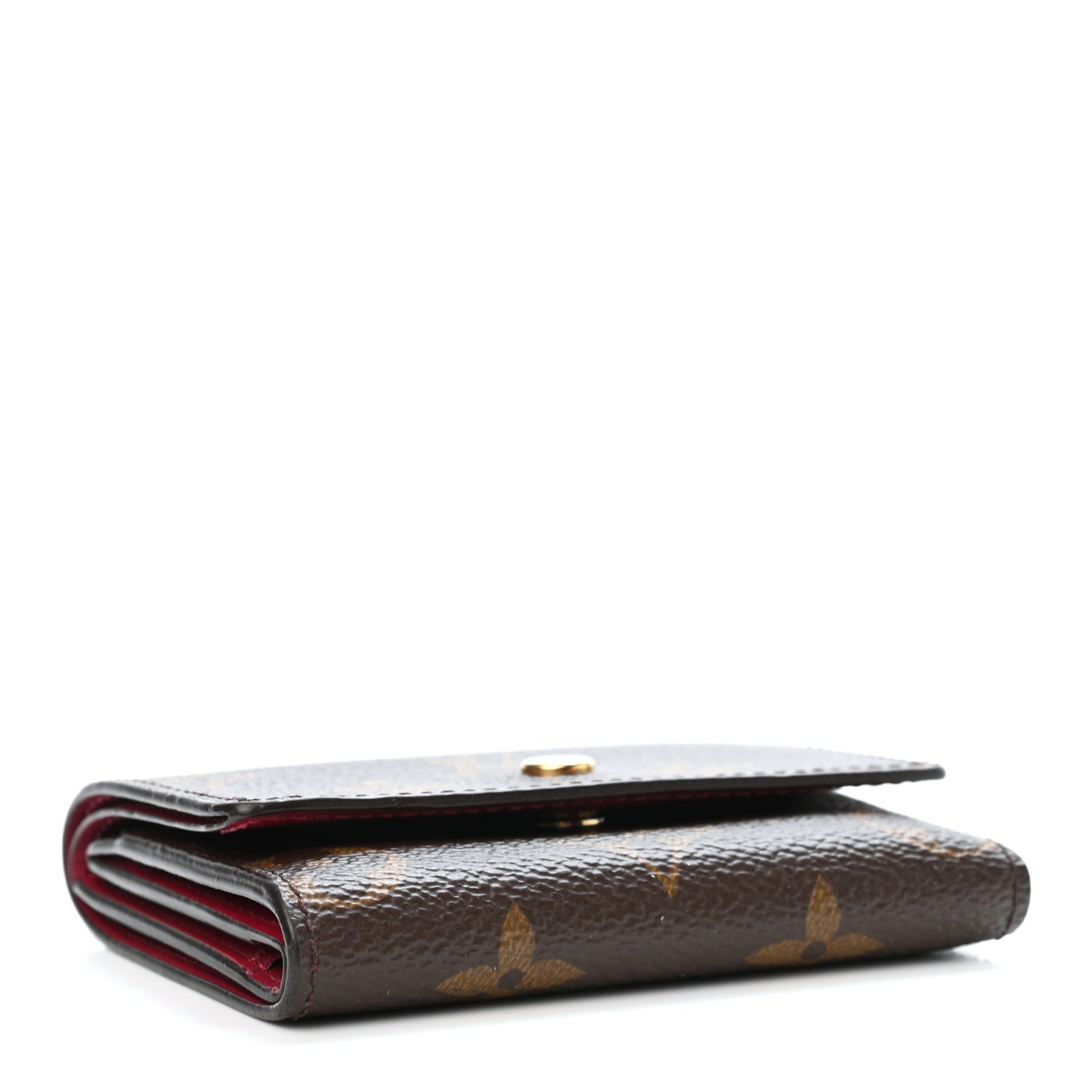 Monogram Micro Wallet Fuchsia