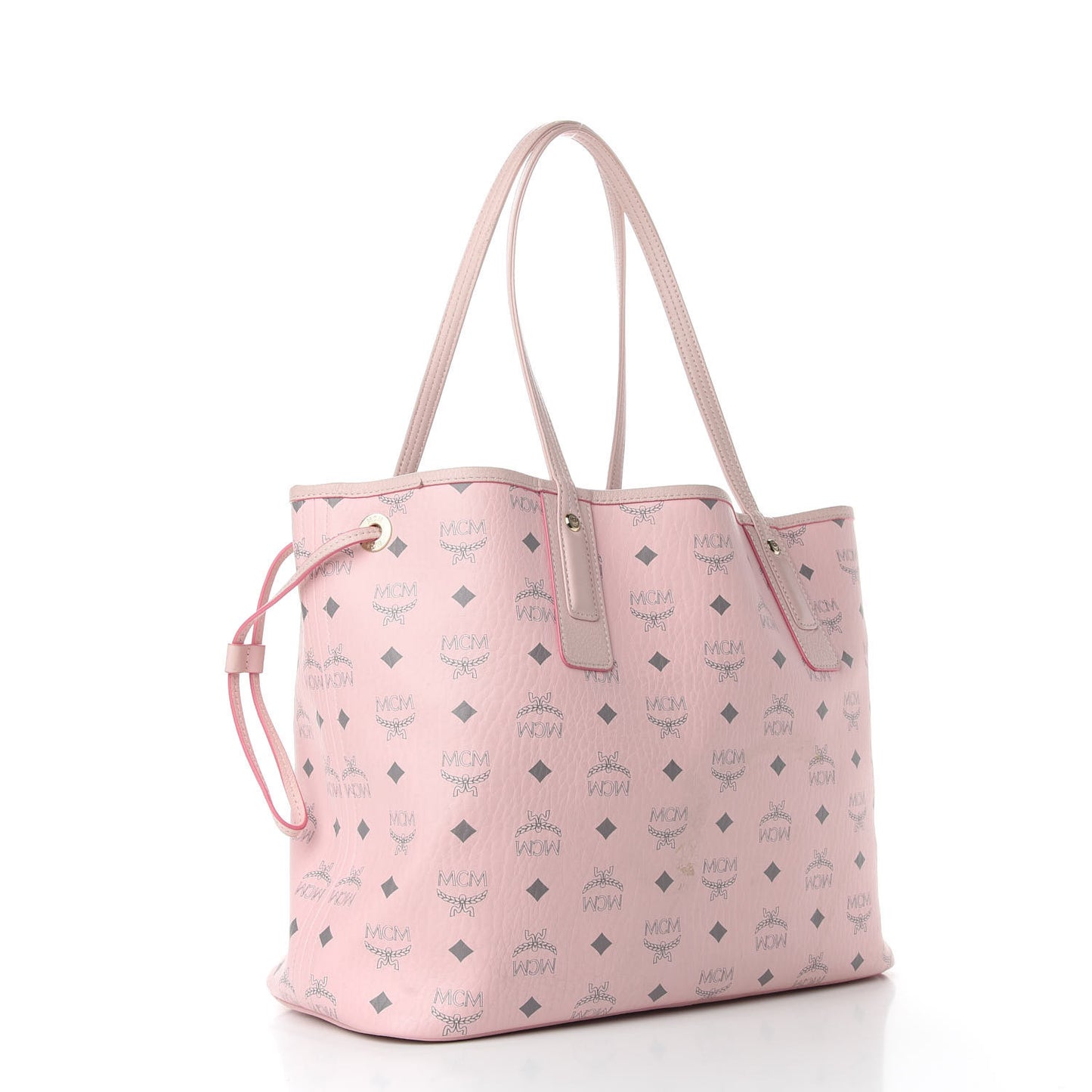 Visetos Medium Liz Reversible Shopper Tote Soft Pink