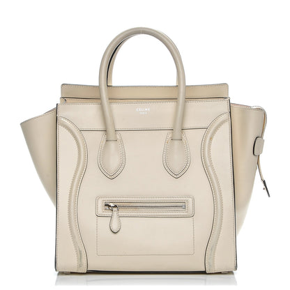 Celine Smooth Calfskin Mini Luggage Ivory 1 of 17