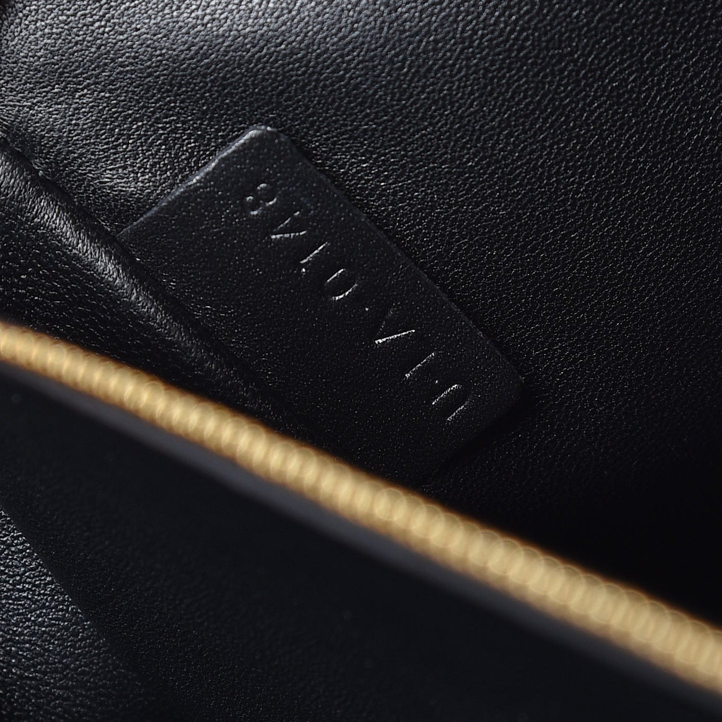 Smooth Calfskin Medium Clasp Shoulder Bag Black