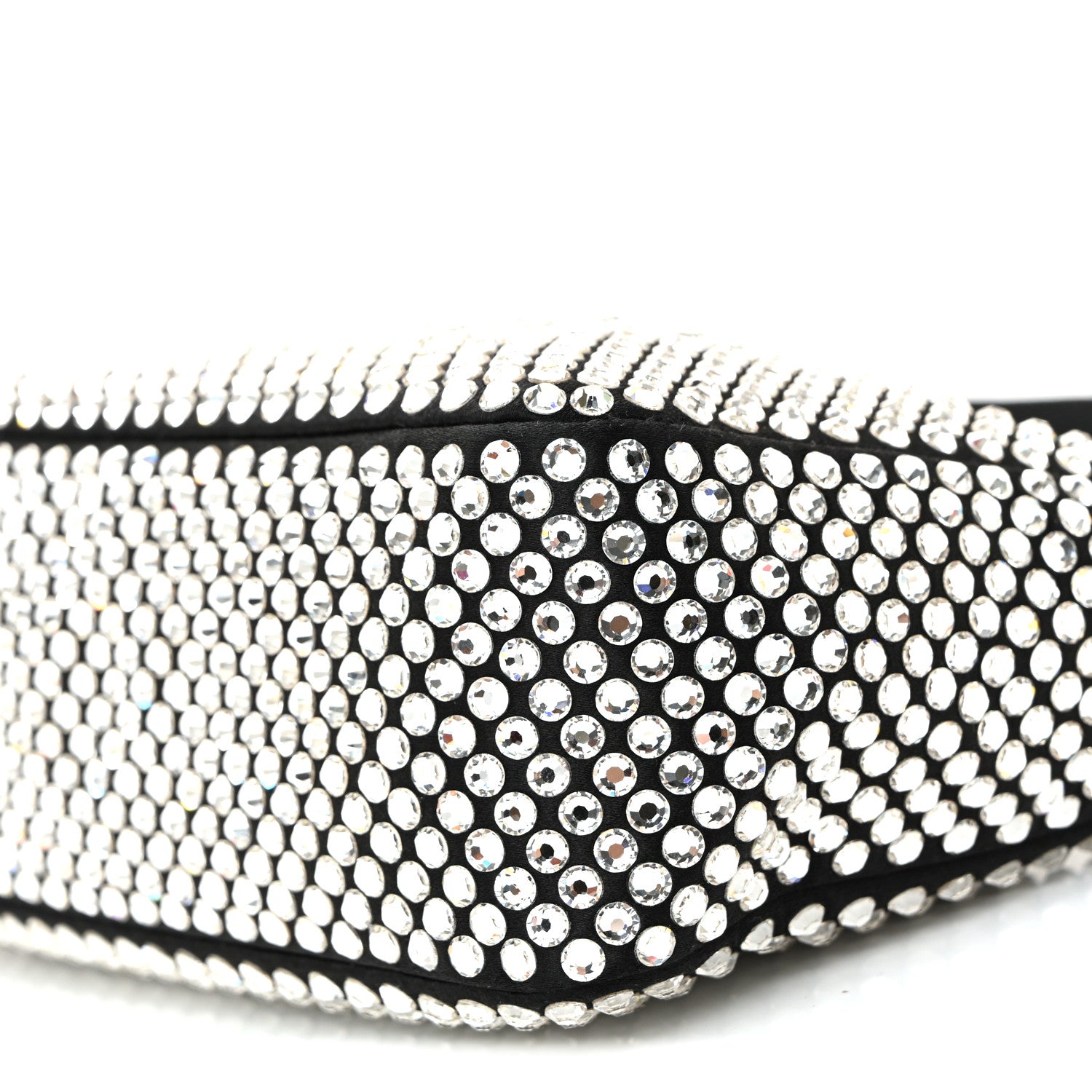 Prada Satin Crystal Mini Re-Edition 2000 Bag Cristal 10 of 11