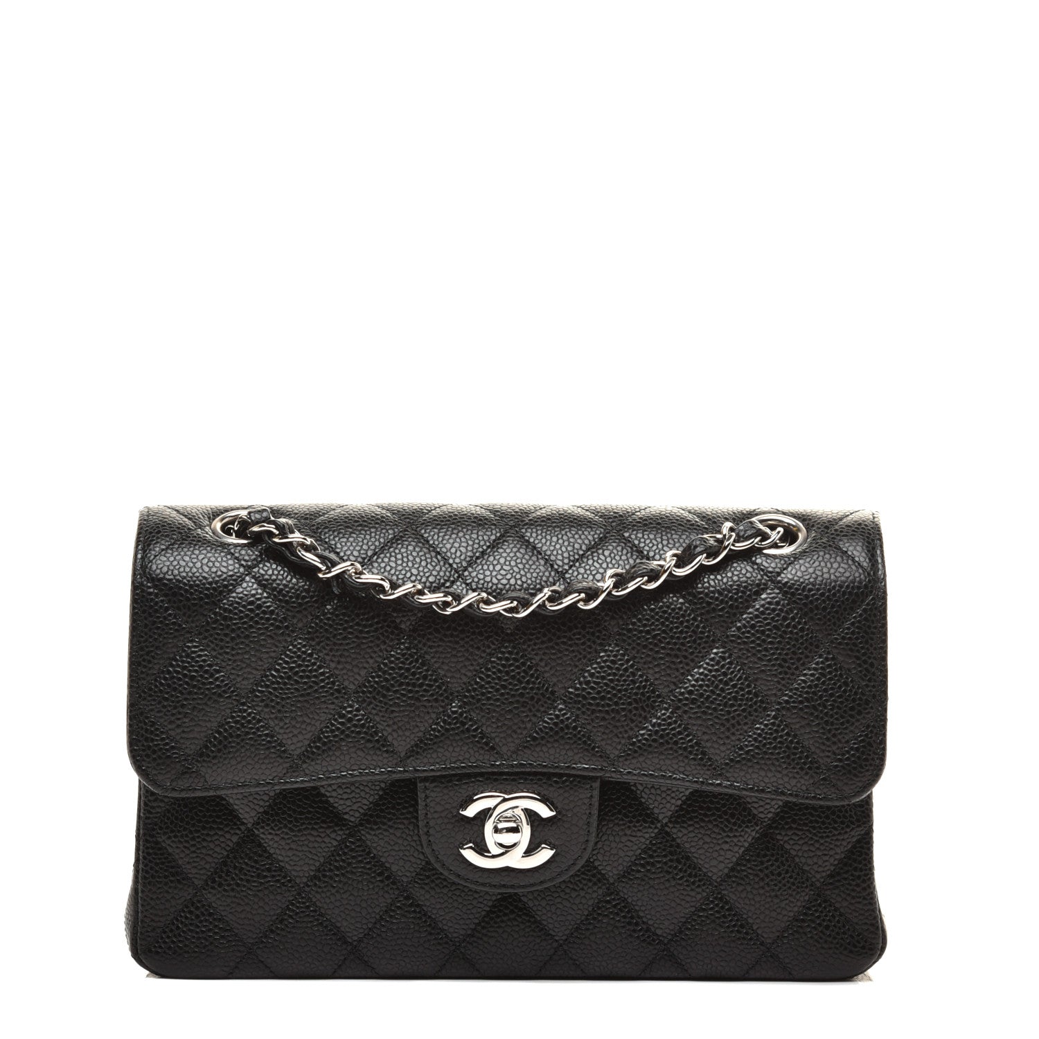 Chanel Caviar Quilted Small Double Flap Black 1 of 9