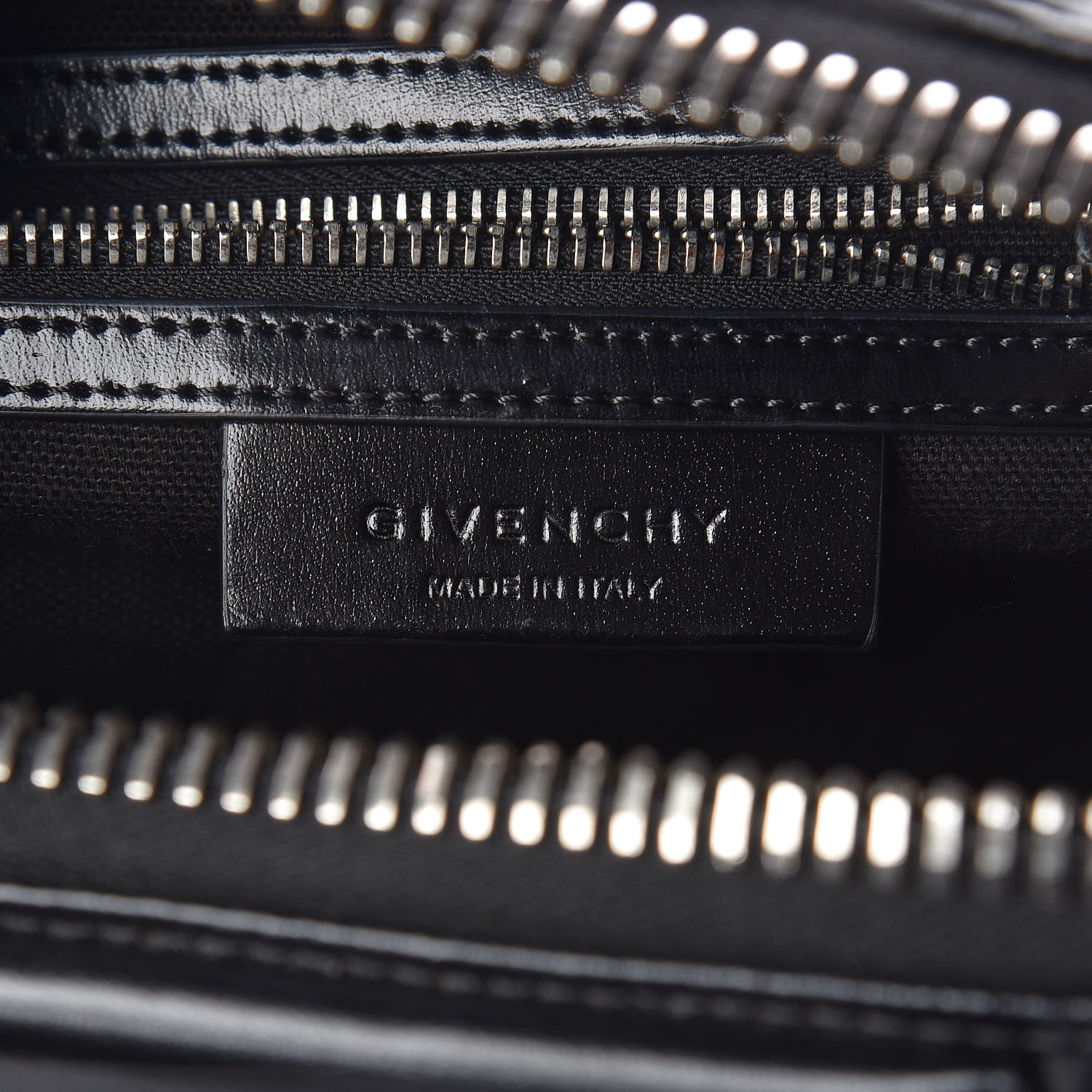 Givenchy Shiny Lord Calfskin Small Antigona Black 6 of 9