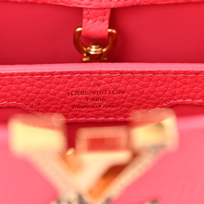 Louis Vuitton Taurillon Snakeskin Capucines BB Rose Berlingot 6 of 10