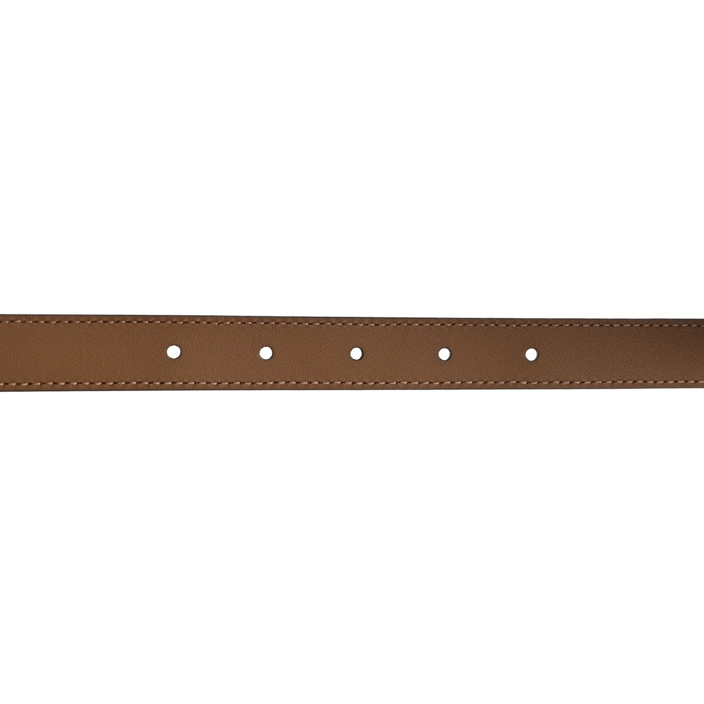 Moon Calfskin Double G 20mm Belt 120 48 Natural Tan