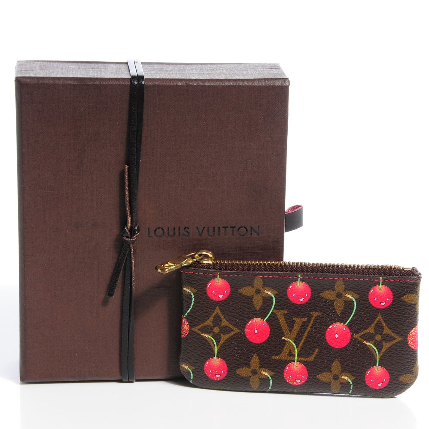 Monogram Cerises Key Pouch