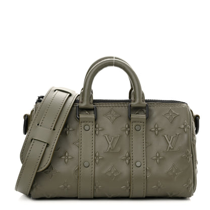 Louis Vuitton Monogram Seal Keepall XS Khaki 2 of 10