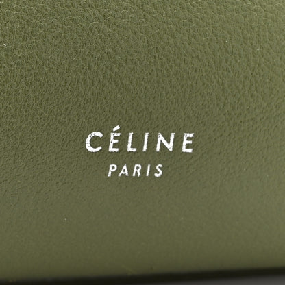 Celine Smooth Calfskin Medium Big Bag Green 6 of 17
