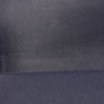Christian Dior Ultra Matte Grained Calfskin 30 Montaigne Flap Bag Navy 5 of 10