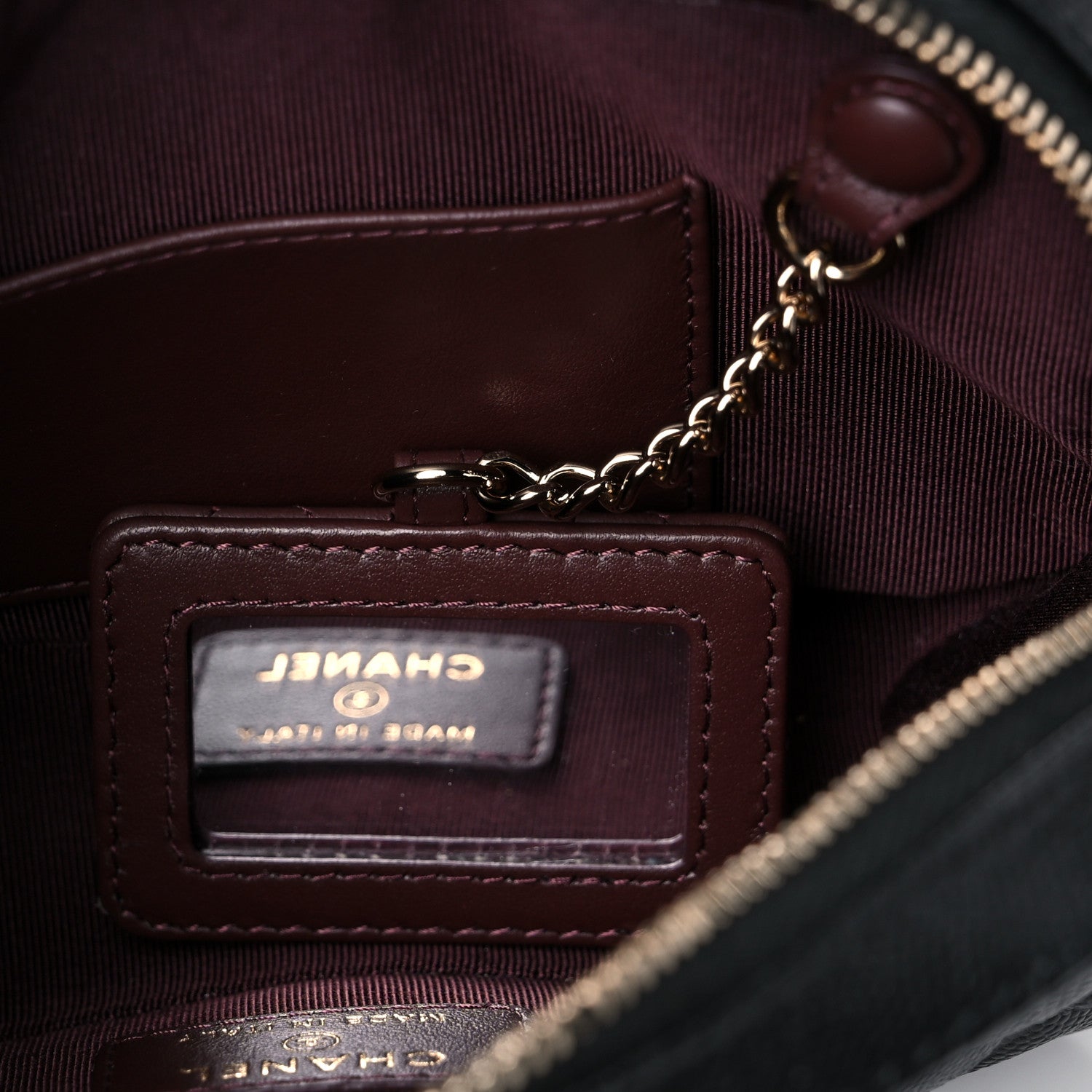 Chanel Caviar Quilted Vanity With Chain Black 8 of 11