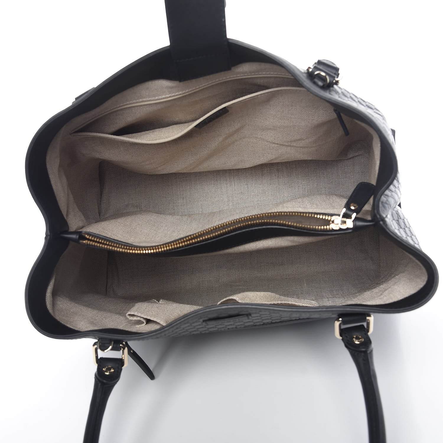 Gucci Soft Microguccissima Large Tote Black 6 of 13