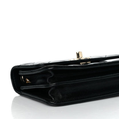 Chanel Lambskin Quilted Mini Trendy CC Wallet On Chain WOC Black 8 of 12