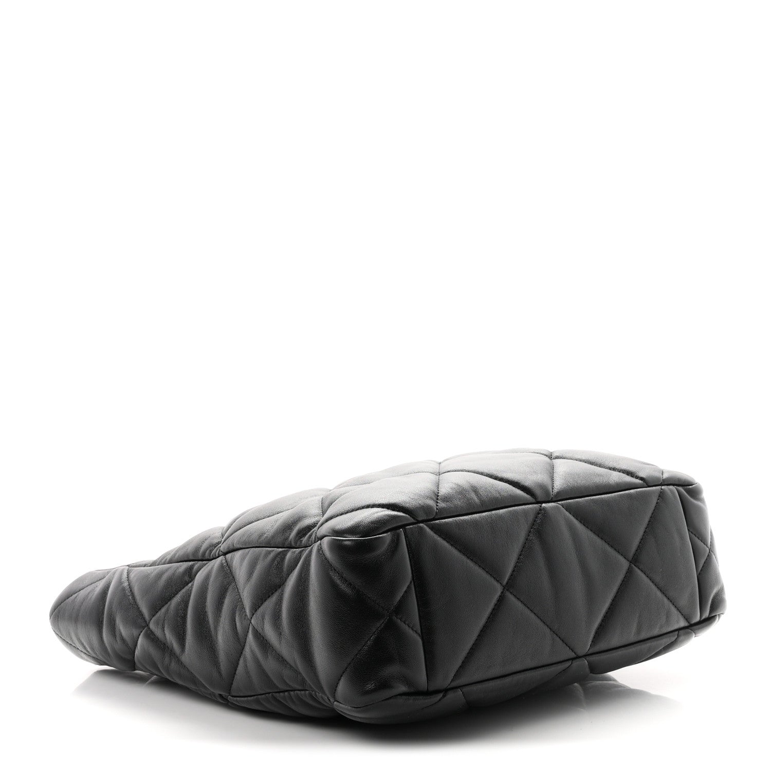 Chanel Lambskin Quilted Chanel 19 Shopping Bag Black 3 of 10
