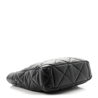 Chanel Lambskin Quilted Chanel 19 Shopping Bag Black 3 of 10