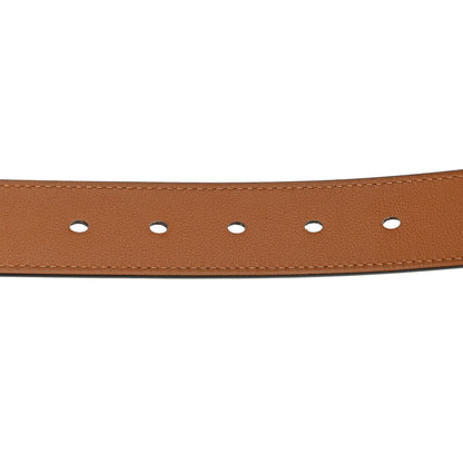 Hermes Togo Etriviere 32mm Belt 85 34 Black 4 of 7