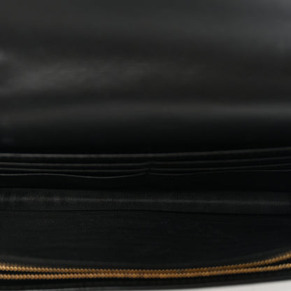 Gucci Guccissima Signature Bowy Chain Wallet Black 5 of 9