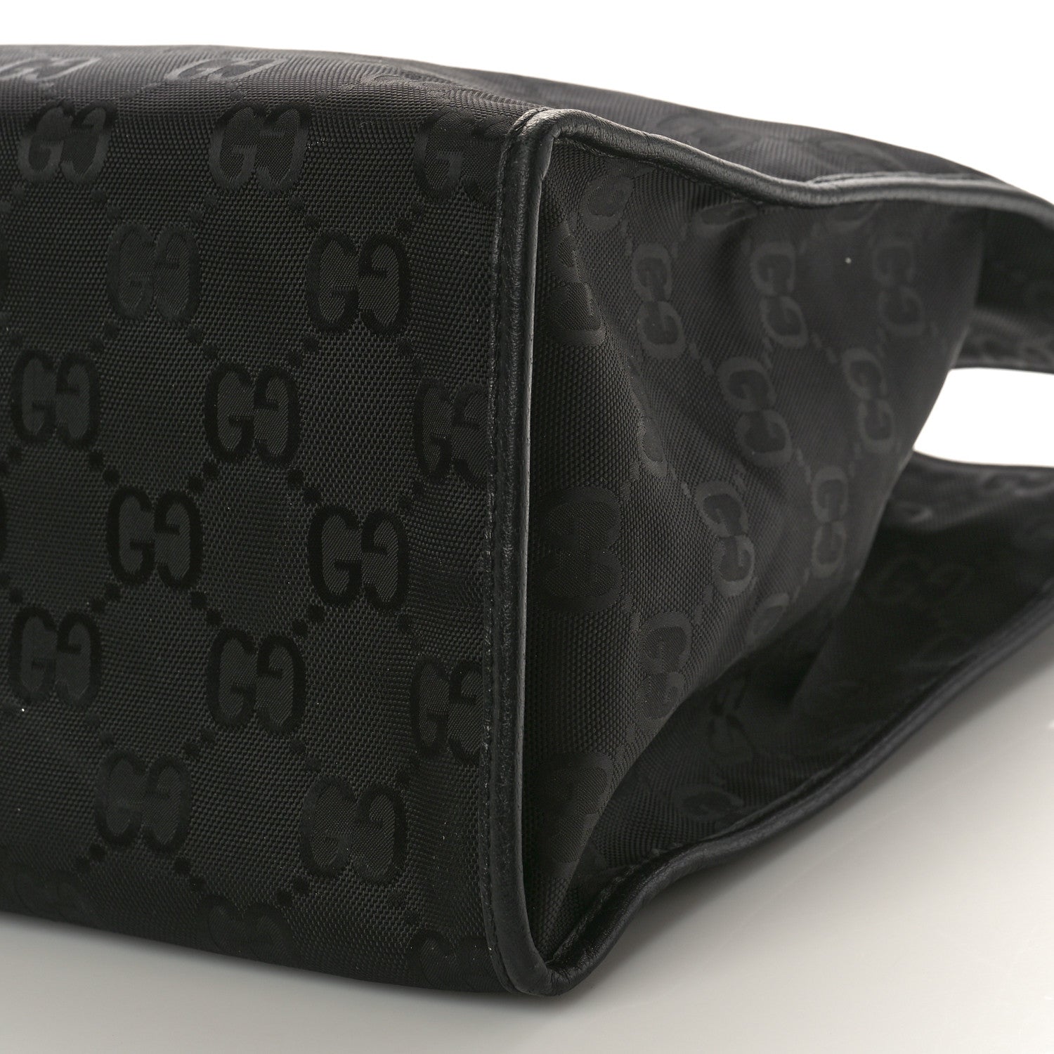 Gucci Econyl Nylon Monogram Large Off The Grid Tote Bag Black 9 of 11