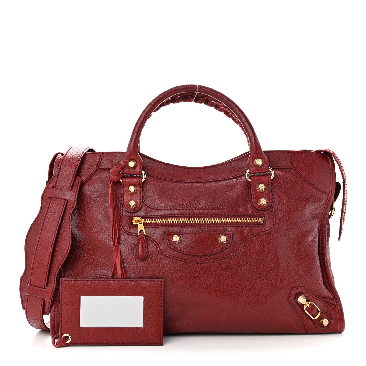 Balenciaga Agneau Giant 12 Gold Hardware City Rouge Cerise 1 of 10