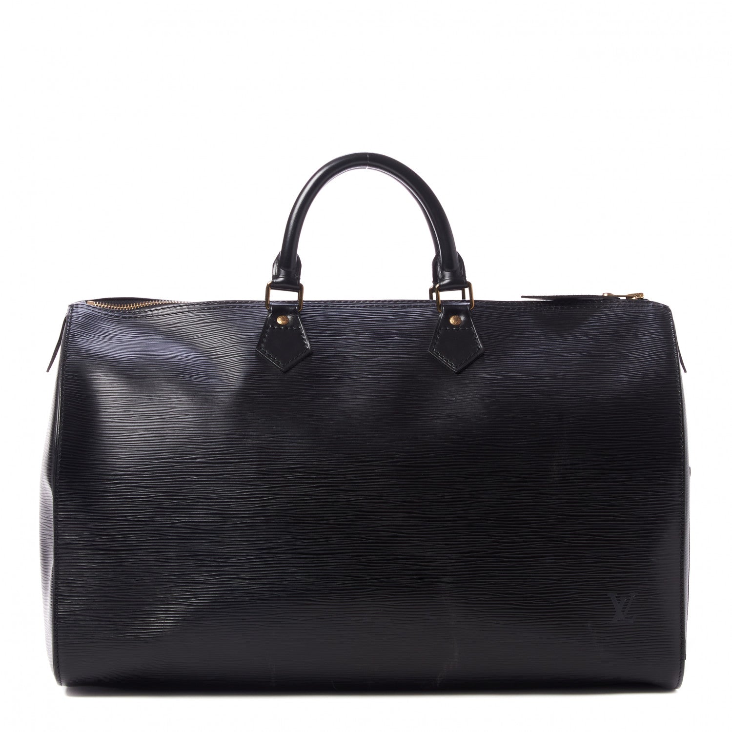 Louis Vuitton Epi Speedy 40 Black 1 of 8