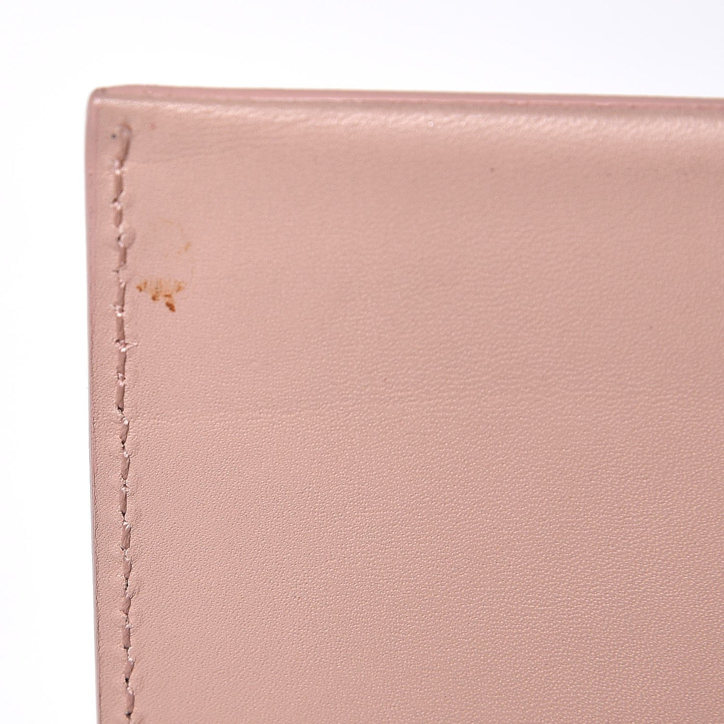 Calfskin Classic Monogram Tassel Clutch Pale Blush