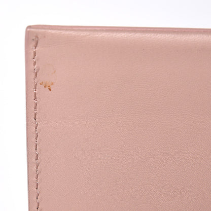 Saint Laurent Calfskin Classic Monogram Tassel Clutch Pale Blush 9 of 10