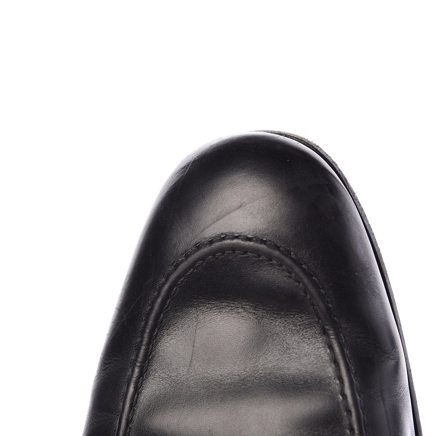 Calfskin Horsebit Mens Jordaan Loafers 11 Black