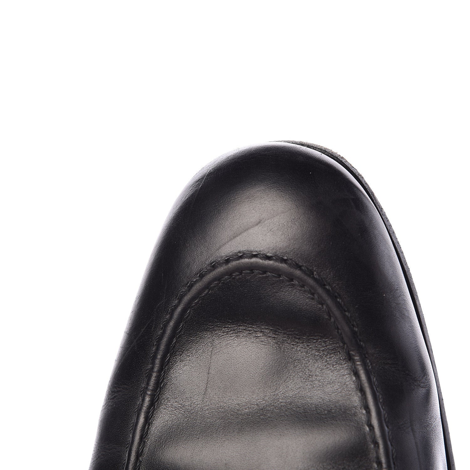 Gucci Calfskin Horsebit Mens Jordaan Loafers 11 Black 16 of 21