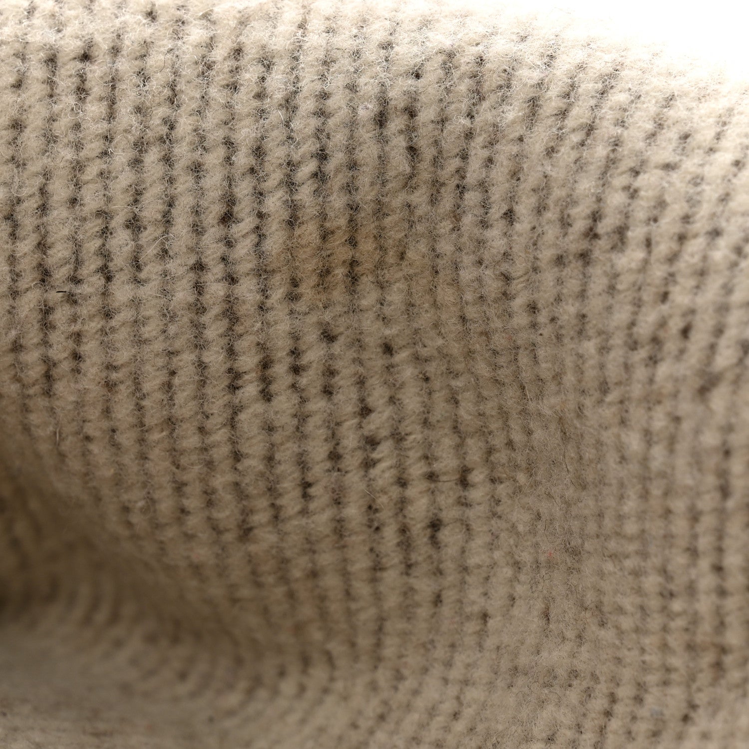 Hermes Wool Cashmere Avalon Blanket Ecru Camel 5 of 6