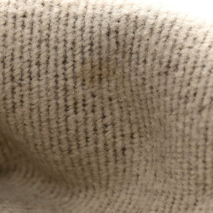 Hermes Wool Cashmere Avalon Blanket Ecru Camel 5 of 6