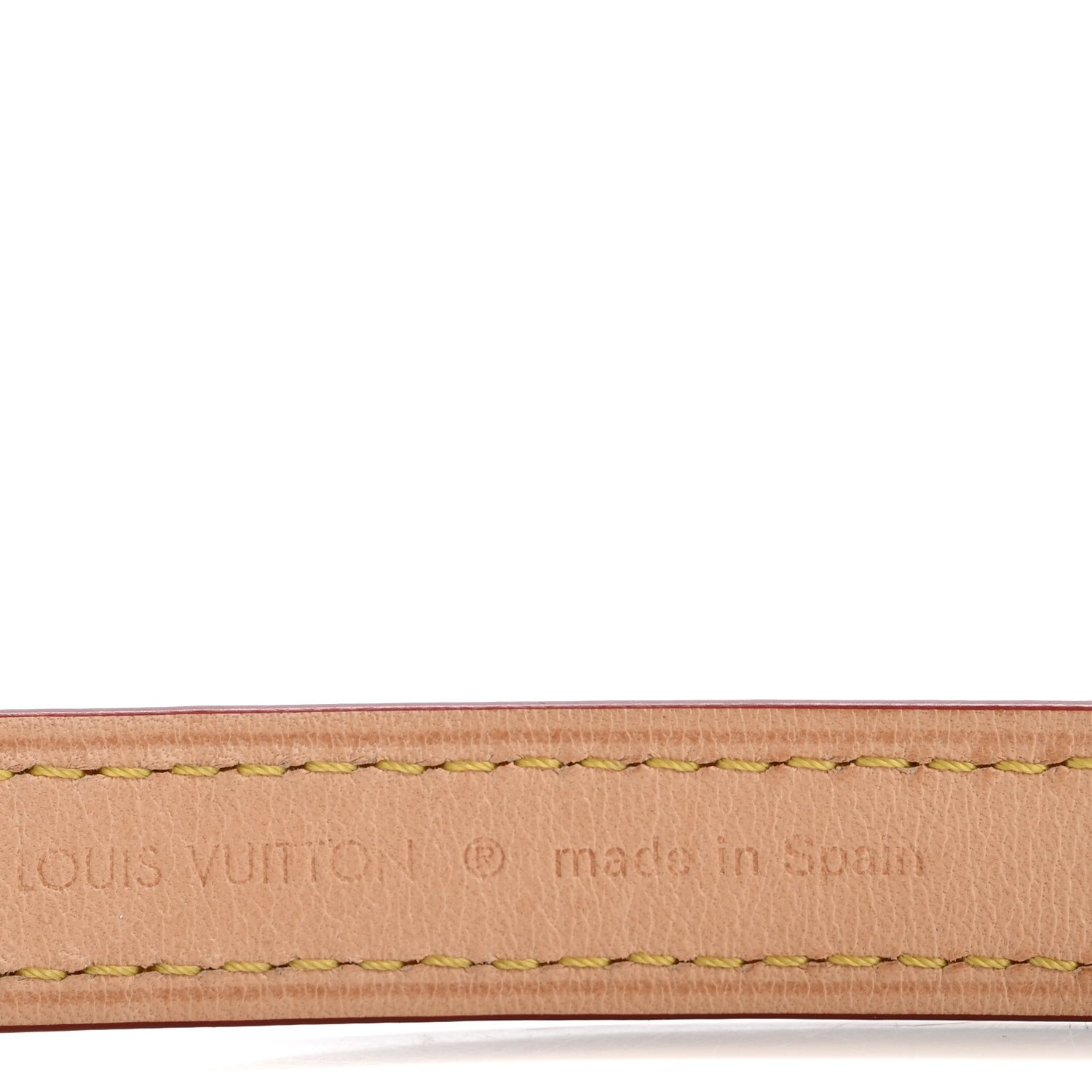 Louis Vuitton Vachetta 16mm Adjustable Shoulder Strap 4 of 9
