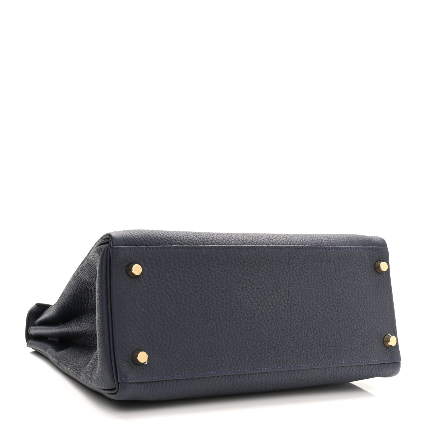 Hermes Togo Kelly Retourne 28 Bleu Nuit 4 of 11
