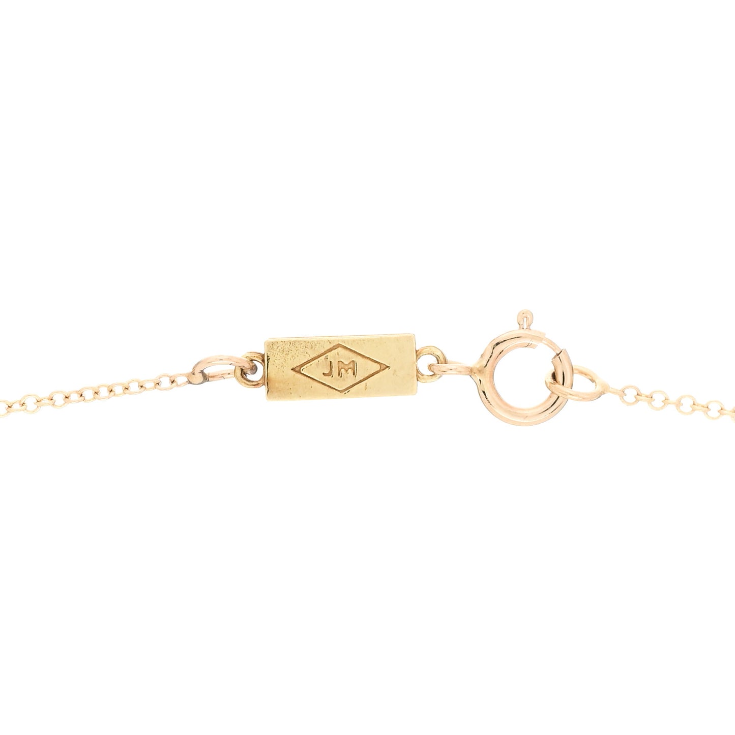 18K Yellow Gold Hammered Heart Pendant Necklace