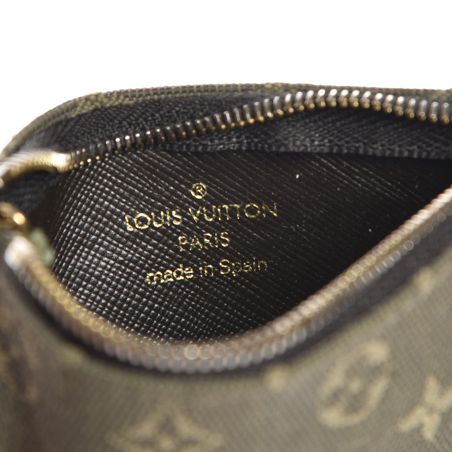 Louis Vuitton Mini Lin Key Pouch Kaki 6 of 6