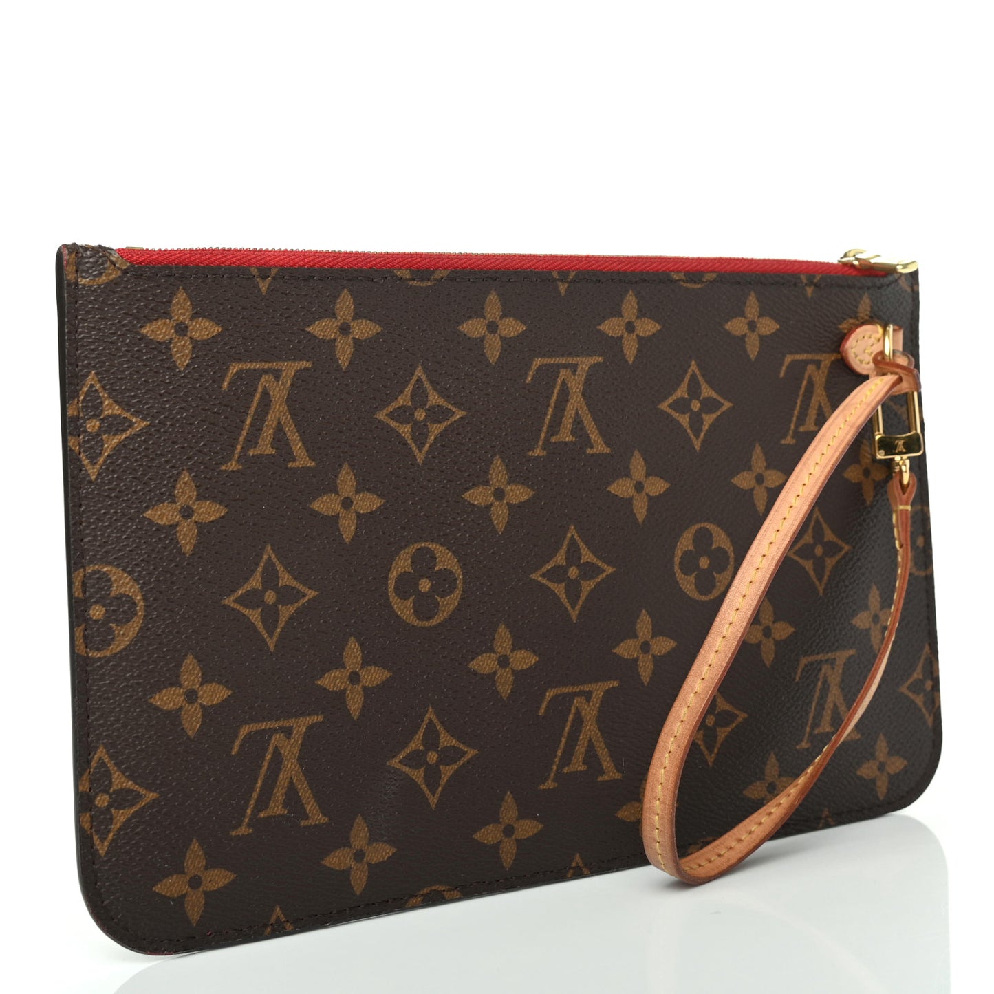 Monogram Neverfull MM GM Pochette Cherry