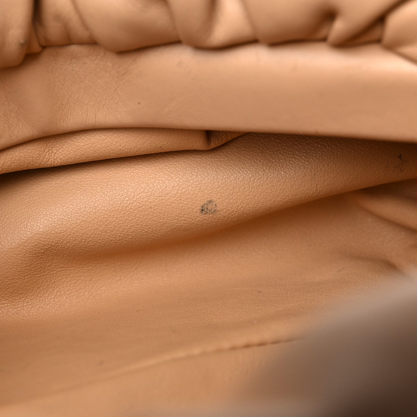 Calfskin The Pouch Chain Almond
