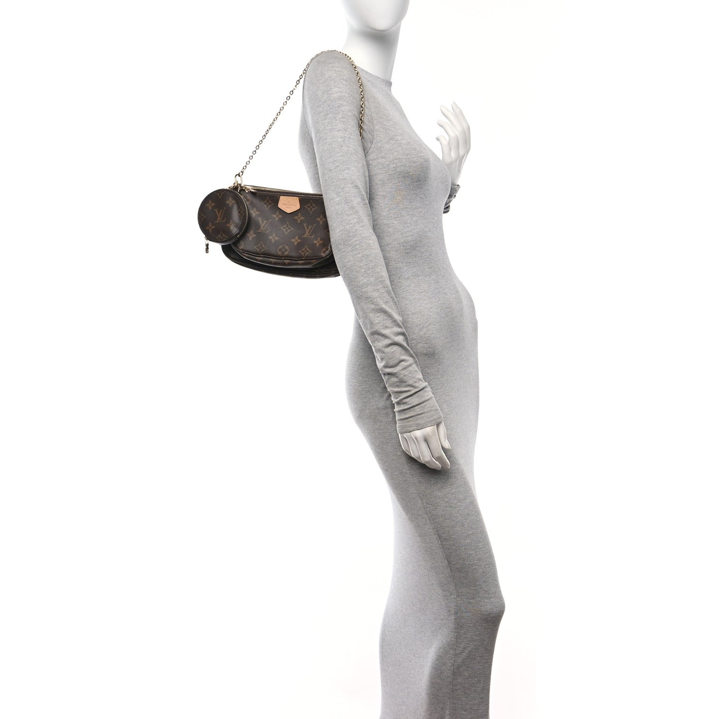 Monogram Multi Pochette Accessories Kaki
