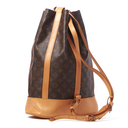 Louis Vuitton Monogram Randonnee GM Backpack 2 of 9