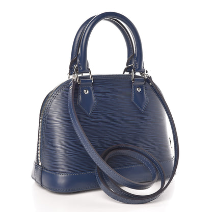 Louis Vuitton Epi Alma BB Indigo 3 of 8
