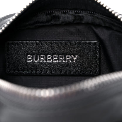 Burberry Econyl Logo Print Small Cannon Bum Bag Charcoal Grey 6 of 9
