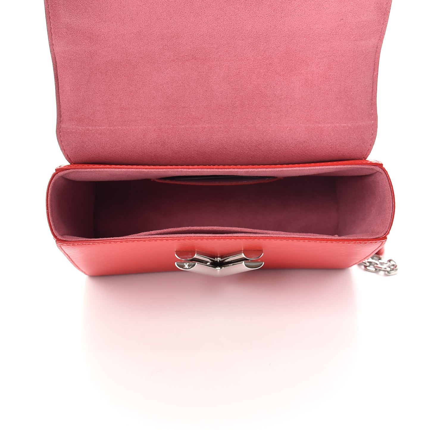 Epi Twist Shoulder Bag MM Coquelicot