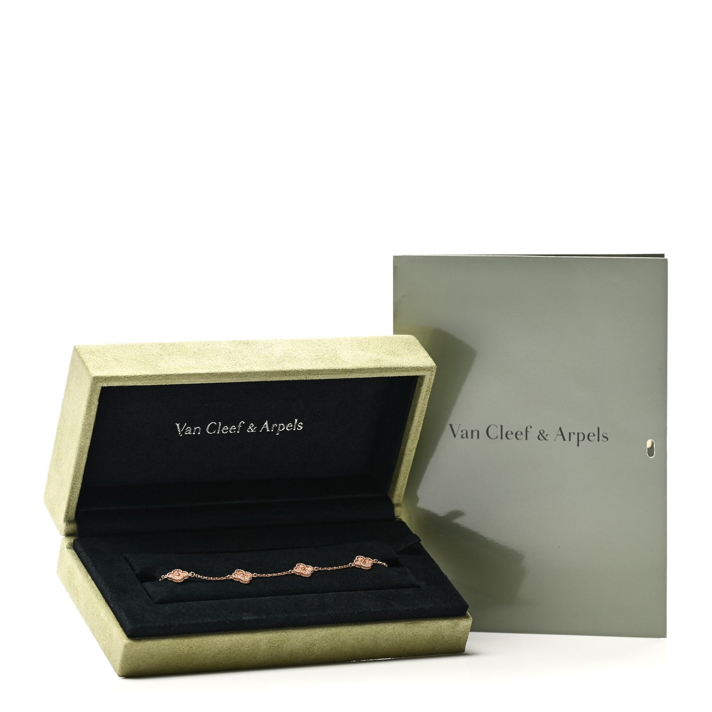 18K Rose Gold 6 Motifs Sweet Alhambra Bracelet