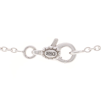 Christian Dior 18K White Gold Diamond Mother of Pearl Rose Des Vents Necklace 4 of 6
