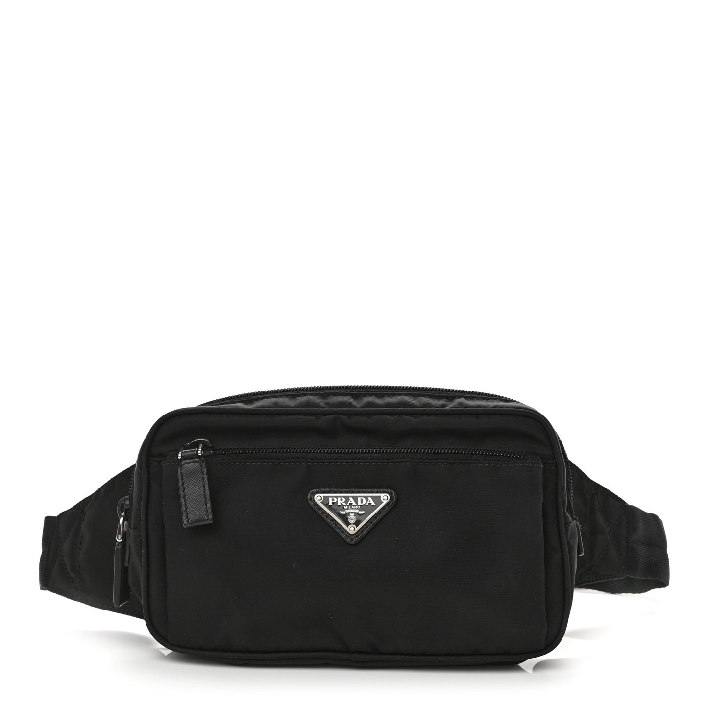 Tessuto Nylon Belt Bag Black