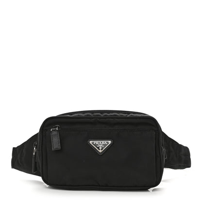 Prada Tessuto Nylon Belt Bag Black 1 of 11
