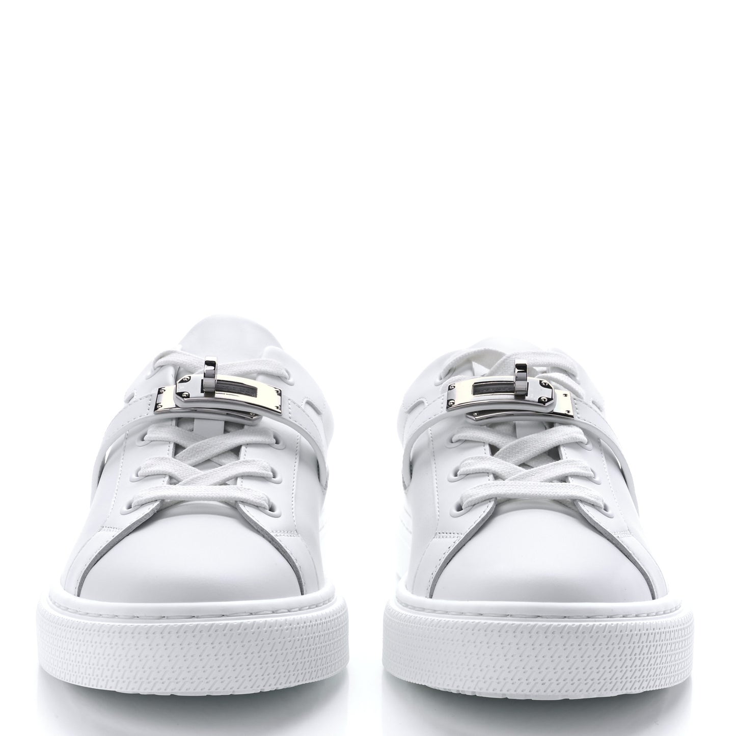 Calfskin Day Sneakers 37.5 White