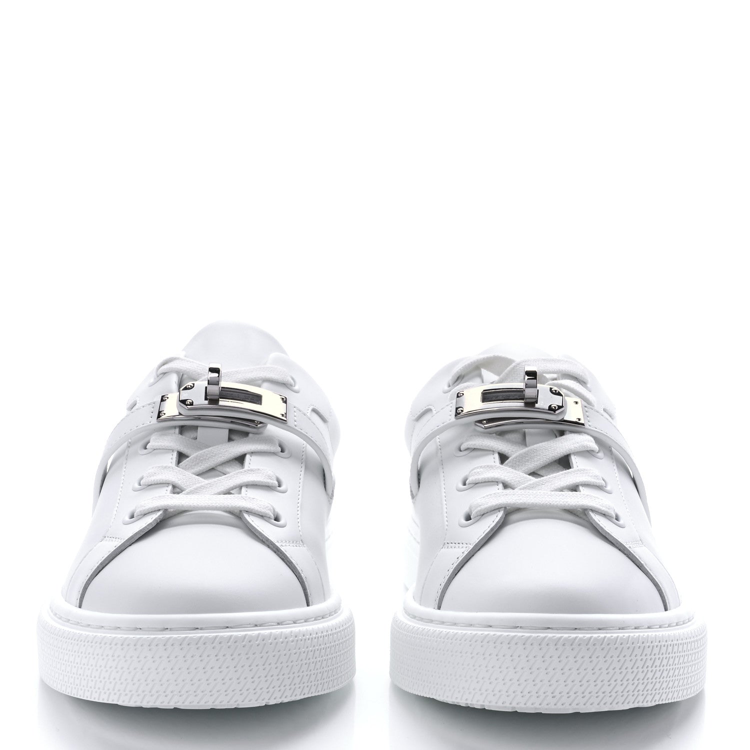 Hermes Calfskin Day Sneakers 37.5 White 2 of 8
