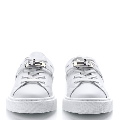 Hermes Calfskin Day Sneakers 37.5 White 2 of 8
