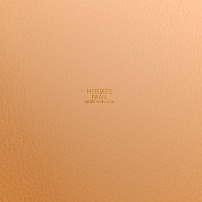 Hermes Taurillon Clemence Picotin Lock 22 MM Nata 6 of 13