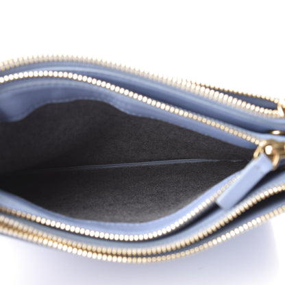 Celine Lambskin Small Trio Crossbody Bag Lavender 4 of 11